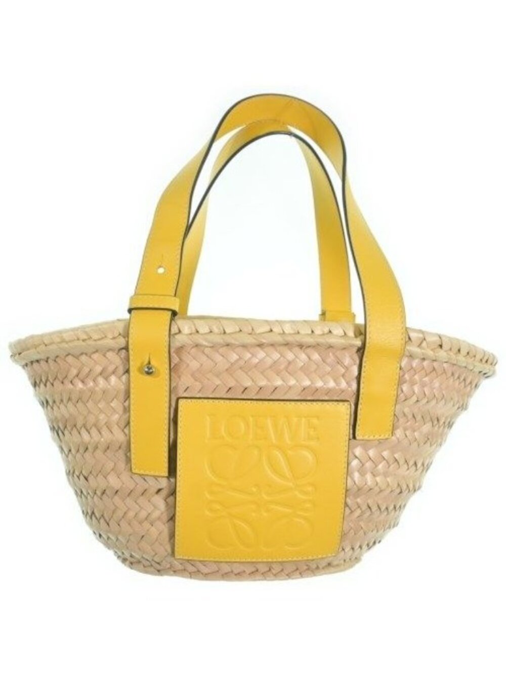 Loewe Anagram Basket Bag Small Beige